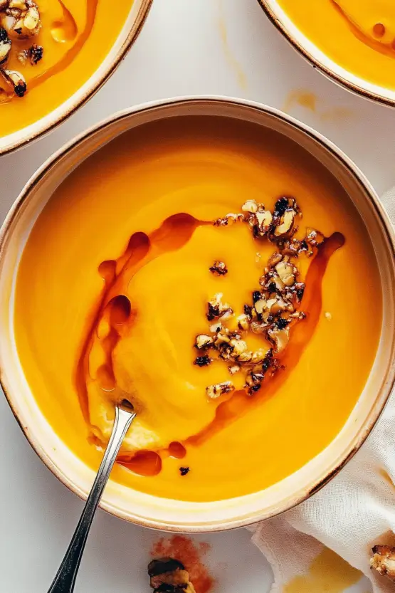 Creamy Carrot Ginger Soup Recipe