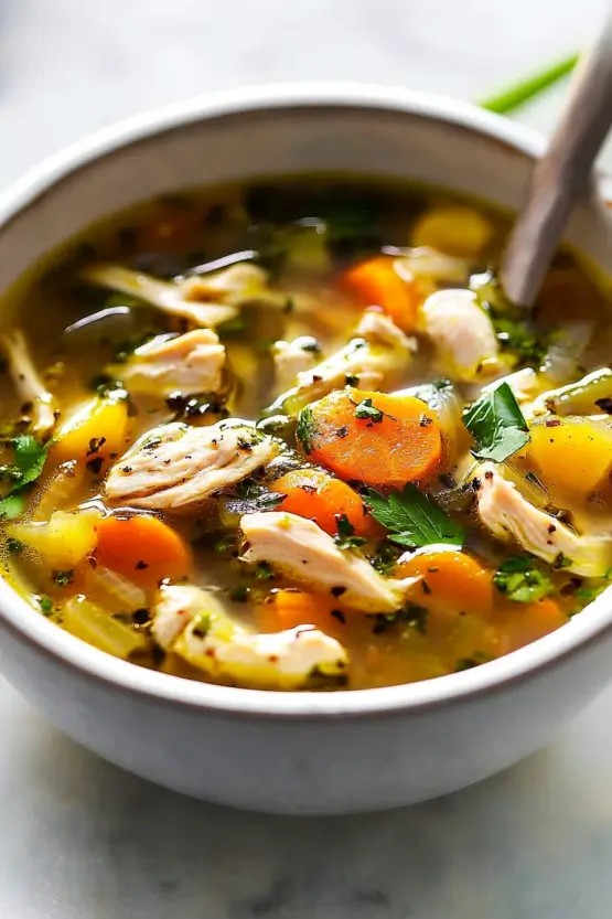 Chicken Vegetable Soup Recipe