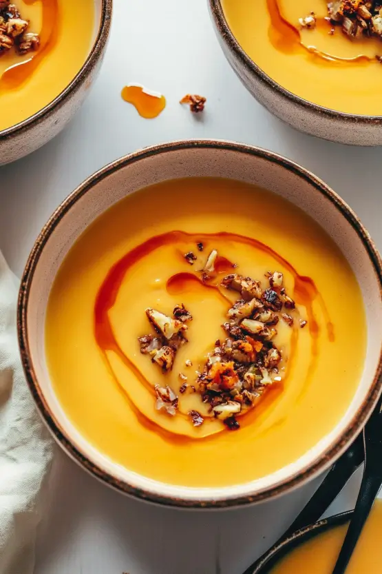 Creamy Carrot Ginger Soup