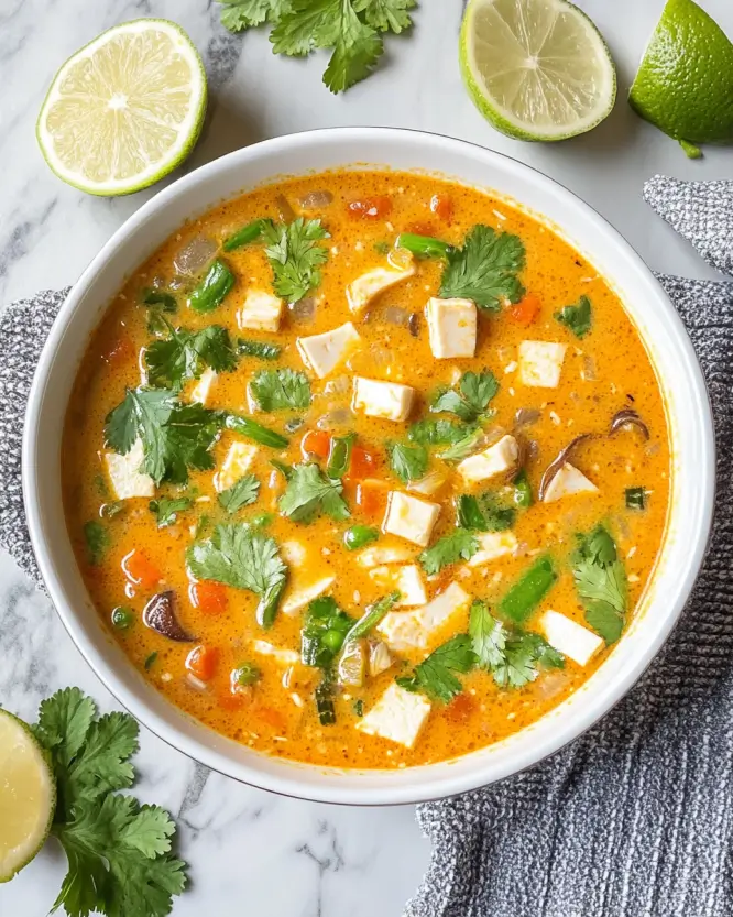 Spicy Thai Coconut Soup recipe