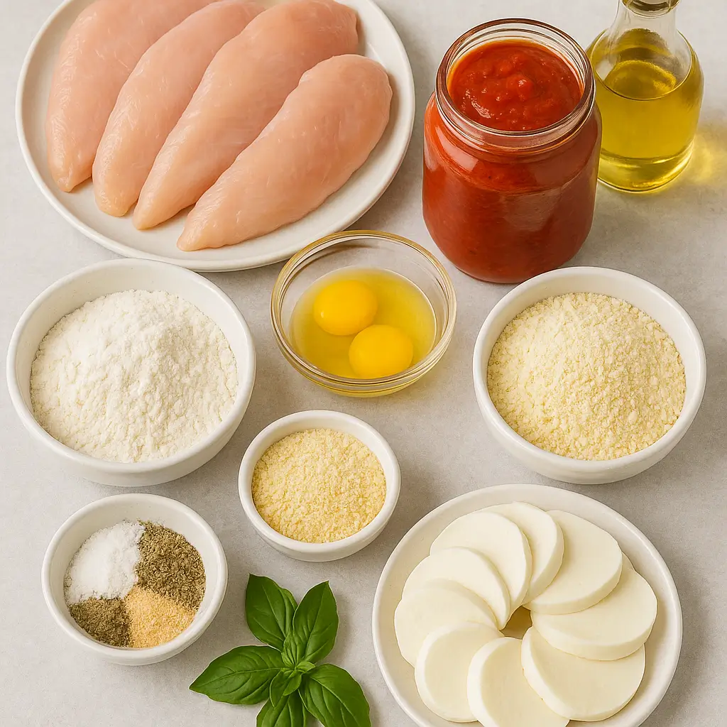 crispy chicken parmesan ingredients