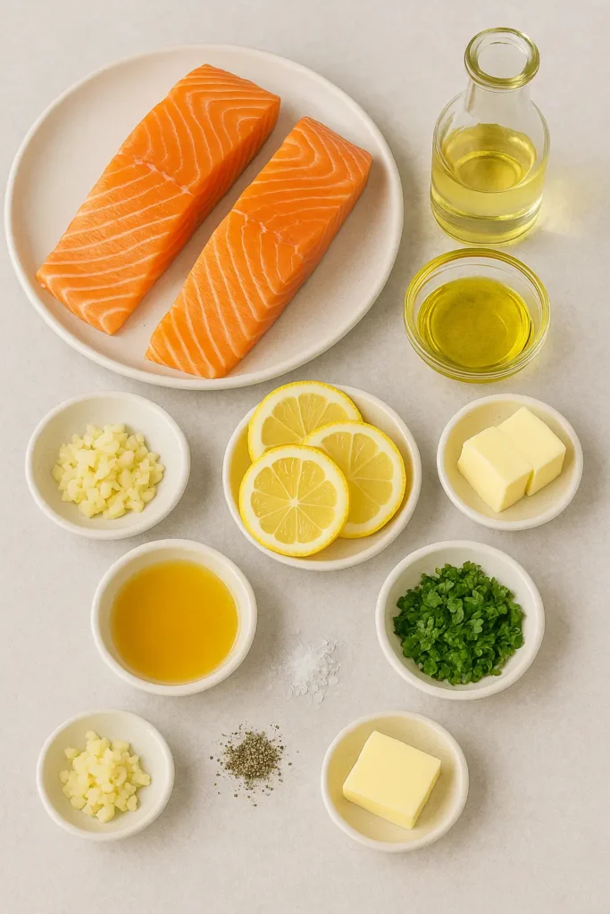 lemon butter salmon ingredients