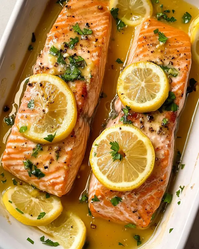 lemon butter salmon