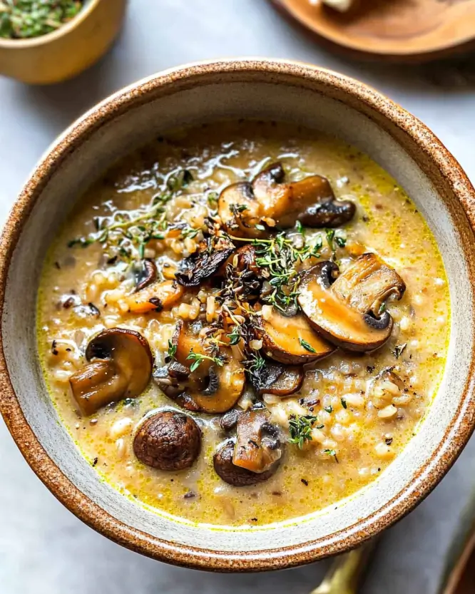 Wild Rice Mushroom Soup Ingredients