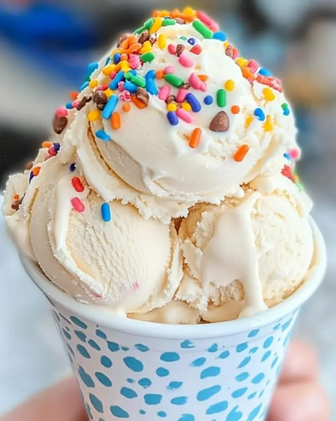 no churn vanilla ice cream ingredient