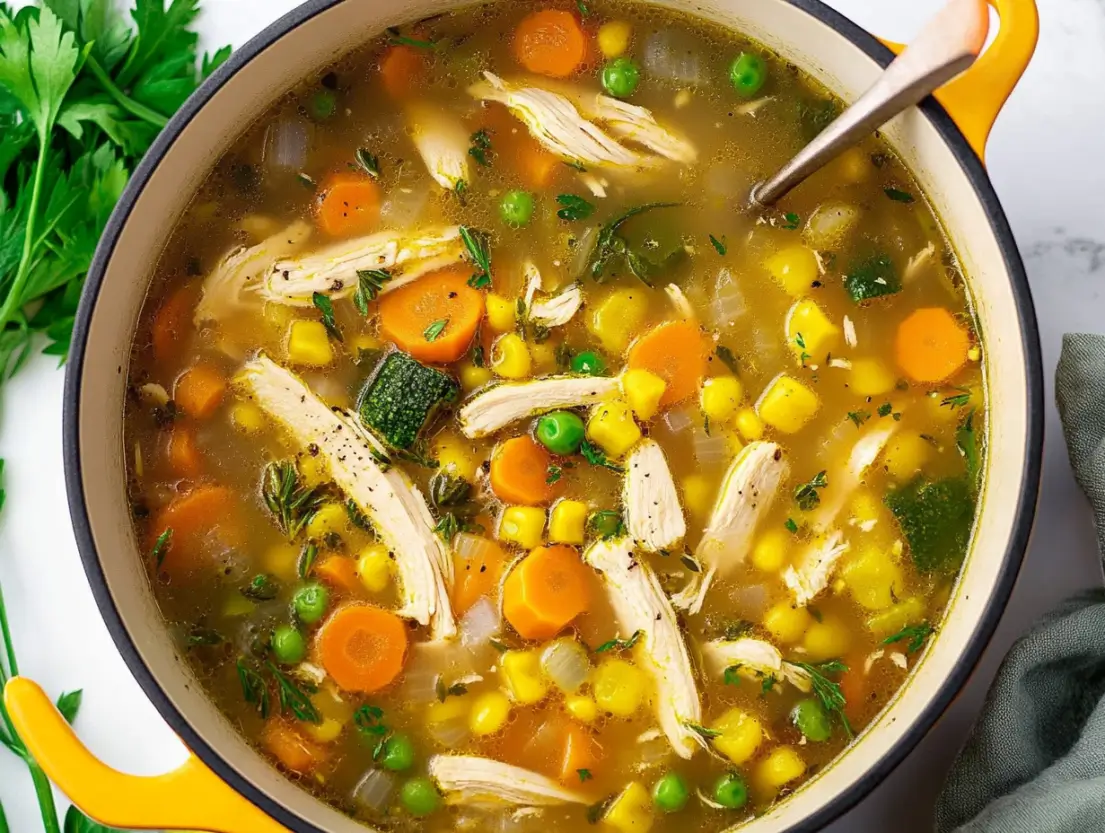 Chicken Vegetable Soup ingredients