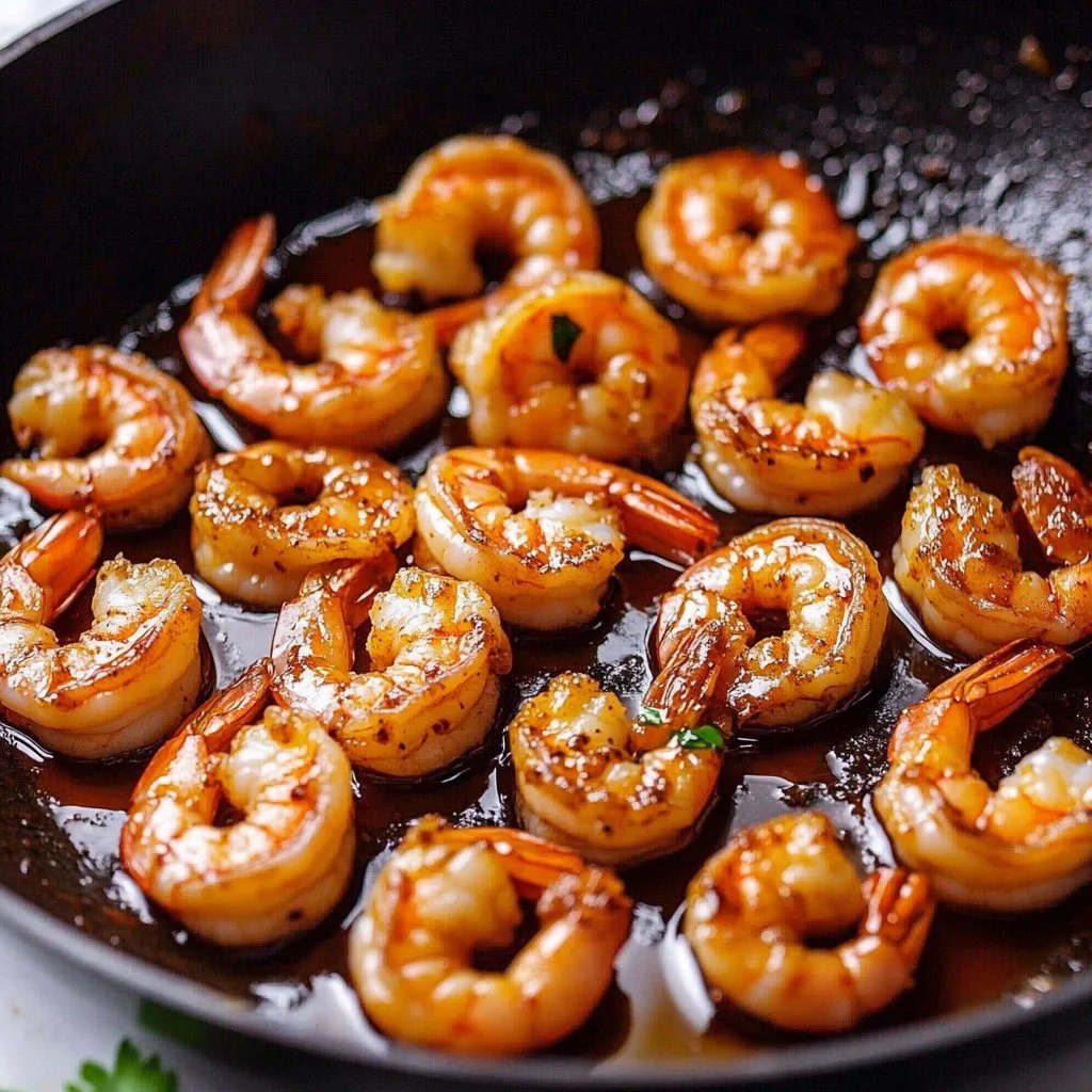 Delicious spicy shrimp tacos with cilantro lime slaw served on a plate