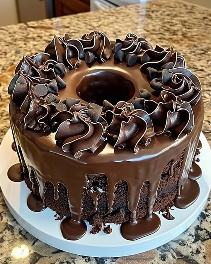 Death by Chocolate Cake - a rich and decadent dessert for chocolate lovers.
