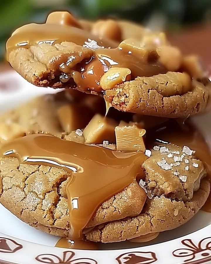 Peanut Butter Caramel Cookies - a delicious blend of peanut butter and caramel flavors.